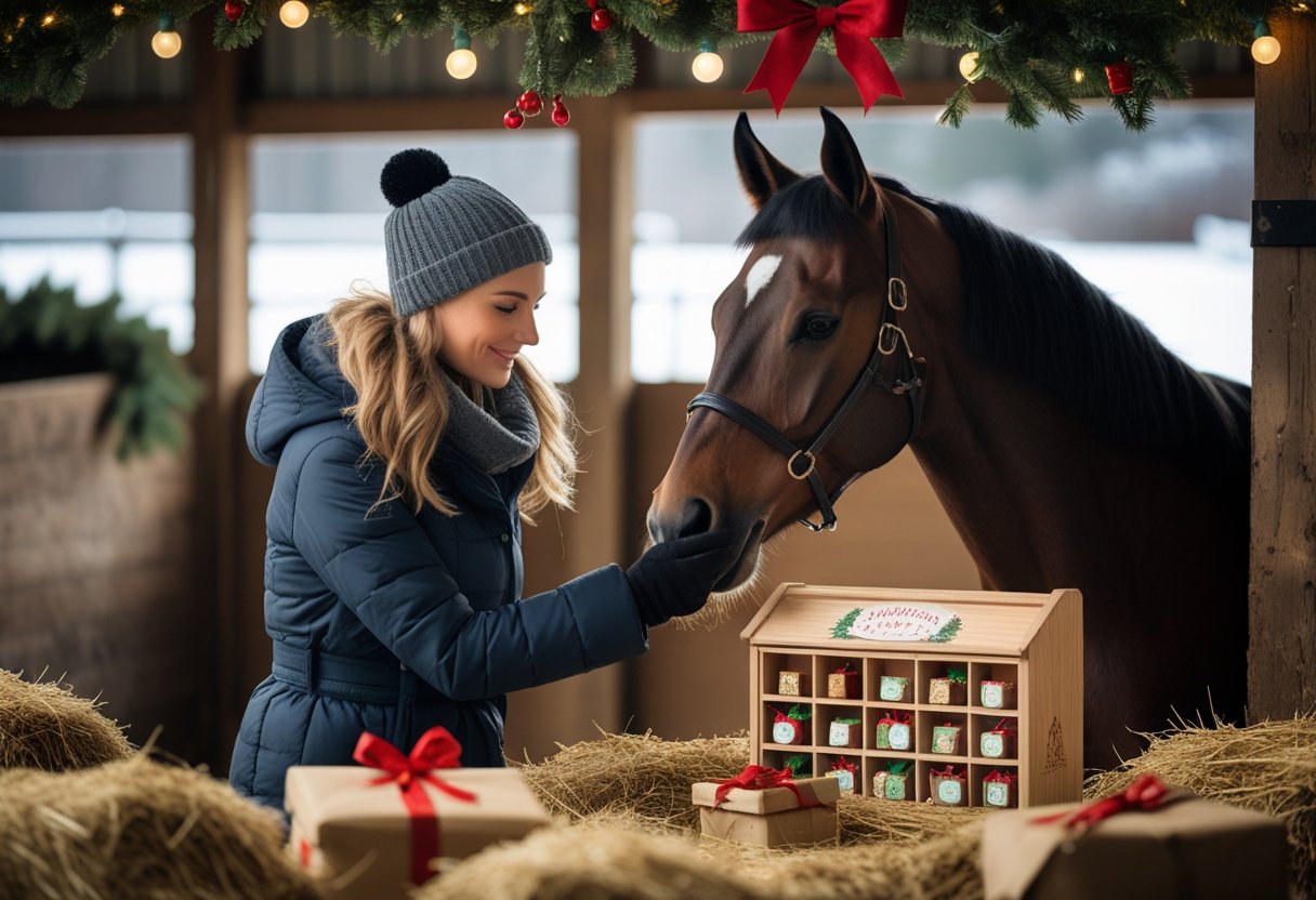 Den perfekte julekalender til heste og deres ejere